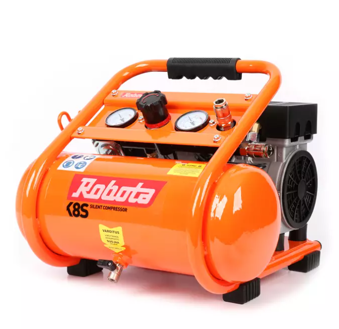 Robota kompressori K8S 8l 750W hiljainen
