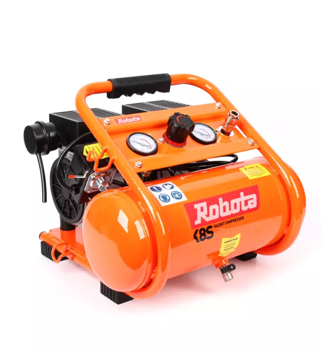 Robota kompressori K8S 8l 750W hiljainen