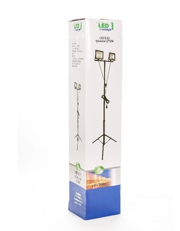 Led Energie Slim Valonheitin 2x30W Tripod  jalustalla