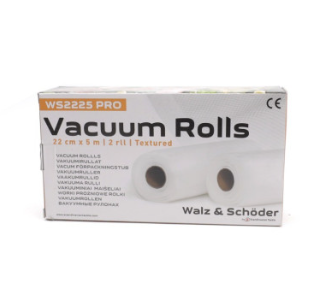 W+S Rasteroitu vakuumiputki 22x5x2rll