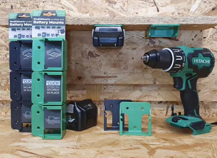 StealhMounts akunpidike Hitachi 18v