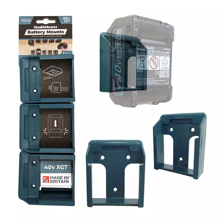 StealthMounts akunpidike Makita 40v XGT 6kpl