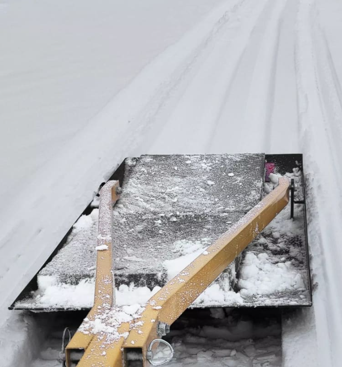 Haghus latuhöylä Ski Track Machine FIS mitoilla