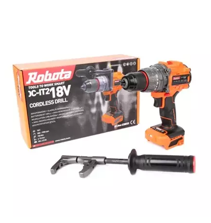 Robota DC-IT218V akkuporakone kahvalla, runko