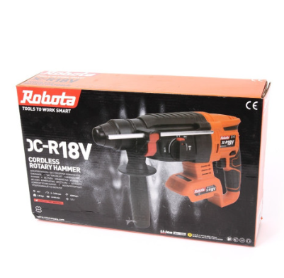 Robota DC-R 18V akkuporavasara SDS+, runko