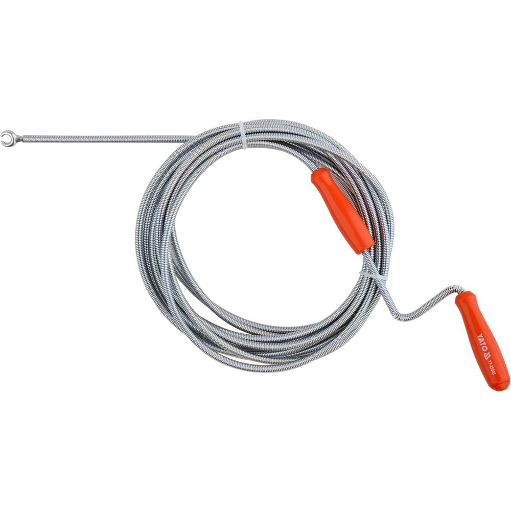 Yato Viemärirässi|Yato Viemärirässi 3 m x 5 mm|||Yato Viemärirässi koukku|Yato Viemärirässi myyntipakkaus