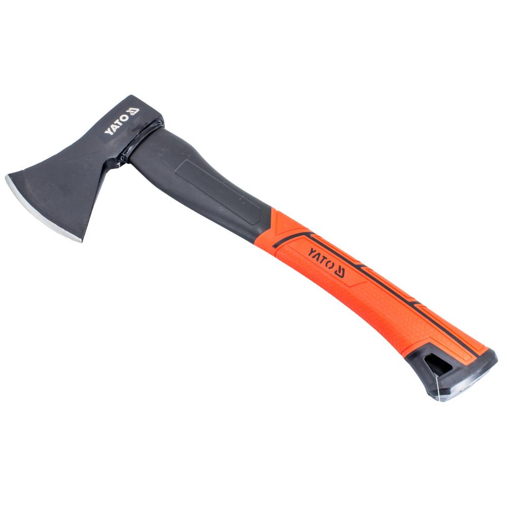 Yato Yleiskirves lasikuituvarsi|Yato Yleiskirves lasikuituvarsi myyntipakkaus|Yato Yleiskirves lasikuituvarsi kahva|Yato Yleiskirves lasikuituvarsi terä|Yato Yleiskirves lasikuituvarsi terä ylhäältä|Yato Yleiskirves lasikuituvarsi terä sivulta
