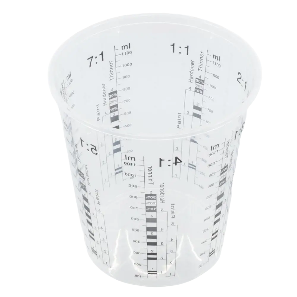 ABR mixing container withstands chemicals and measures accurately ...