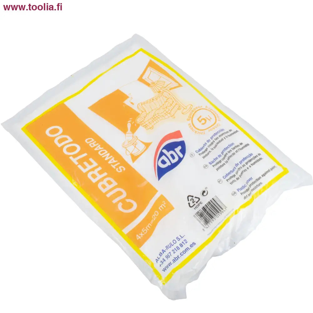 ABR Suojamuovi Standard 5my 4 x 5 m huonekaluille|ABR Suojamuovi Standard kuvituskuva|ABR Suojamuovi Standard|ABR Suojamuovi Standard