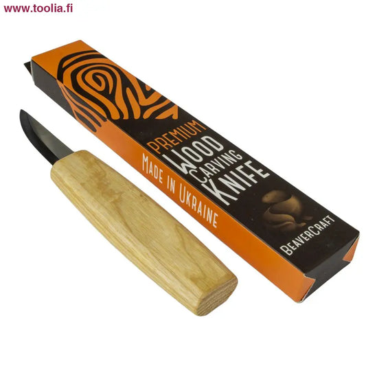 BeaverCraft vuolupuukko 60 mm|tamminen muotoiltu kahva|