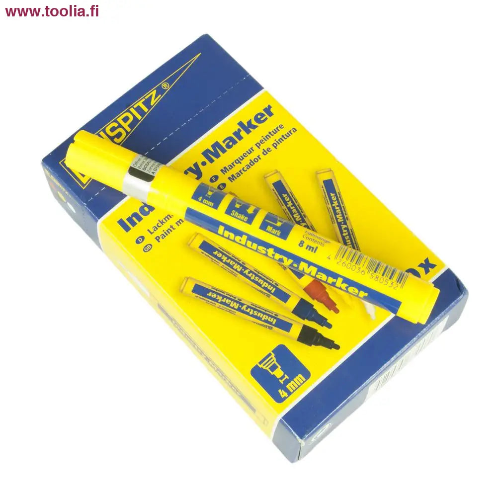 Bleispitz Maalitussi keltainen   4 mm 1 kpl / paketti