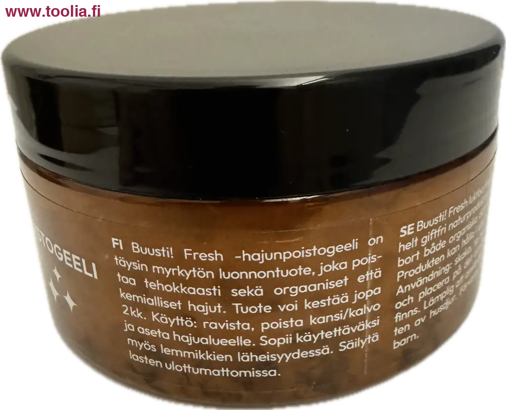 Buusti! Hajunpoistogeeli hajusteeton 200 ml