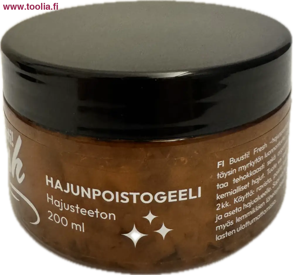 Buusti! Hajunpoistogeeli hajusteeton 200 ml