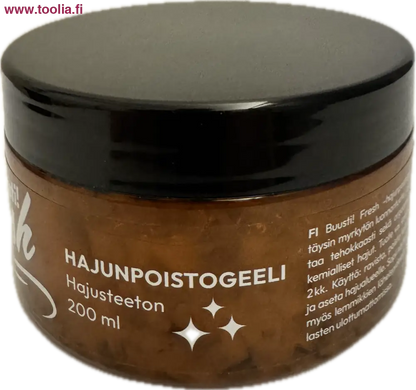 Buusti! Hajunpoistogeeli hajusteeton 200 ml