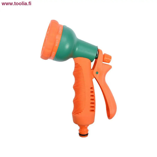 Flo Kastelupistooli 8-in-1|Flo Kastelupistooli 8-in-1 myyntipakkaus|Flo Kastelupistooli 8-in-1 kuvituskuva|Flo Kastelupistooli 8-in-1 suutin