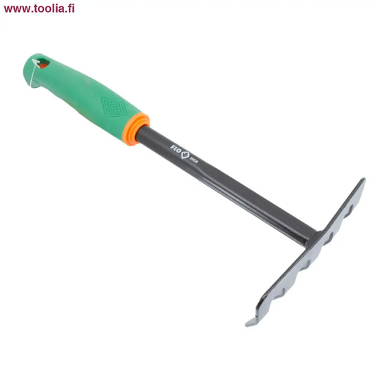 Flo Puutarhaharava 30 cm 5-piikkiä|Flo Puutarhaharava 30 cm kuvituskuva|Flo Puutarhaharava 30 cm myyntipakkaus|Flo Puutarhaharava 30 cm etuviistosta|Flo Puutarhaharava 30 cm yläpuolelta