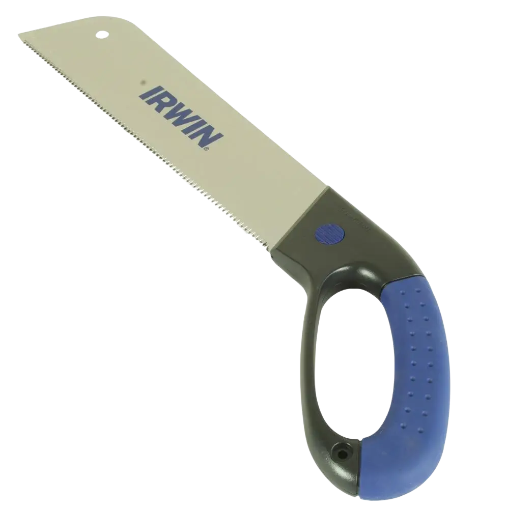 Irwin evo-käsisaha 300 mm sinimusta ergonominen kahva c75-teräksestä optimoidulla hammasrakenteella