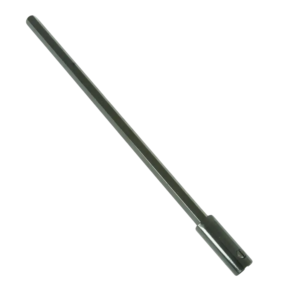 Black hexagonal socket wrench with cylindrical handle end istukanjatko procat 12 tool for precise fastening