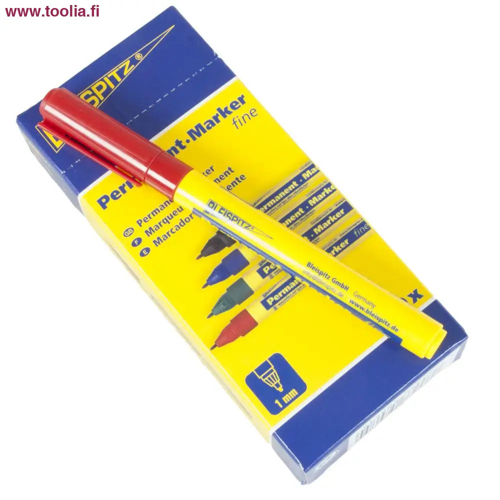 Kaapelitussi Bleispitz punainen  1.0 mm