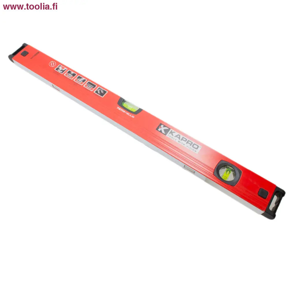 Kapro Vesivaaka Helius 787 120 cm|Kapro Vesivaaka Helius 787 keskilibelli|Kapro Vesivaaka Helius 787 magneetti|Kapro Vesivaaka Helius 787 päätypala|Kapro Vesivaaka Helius 787 kuvituskuva