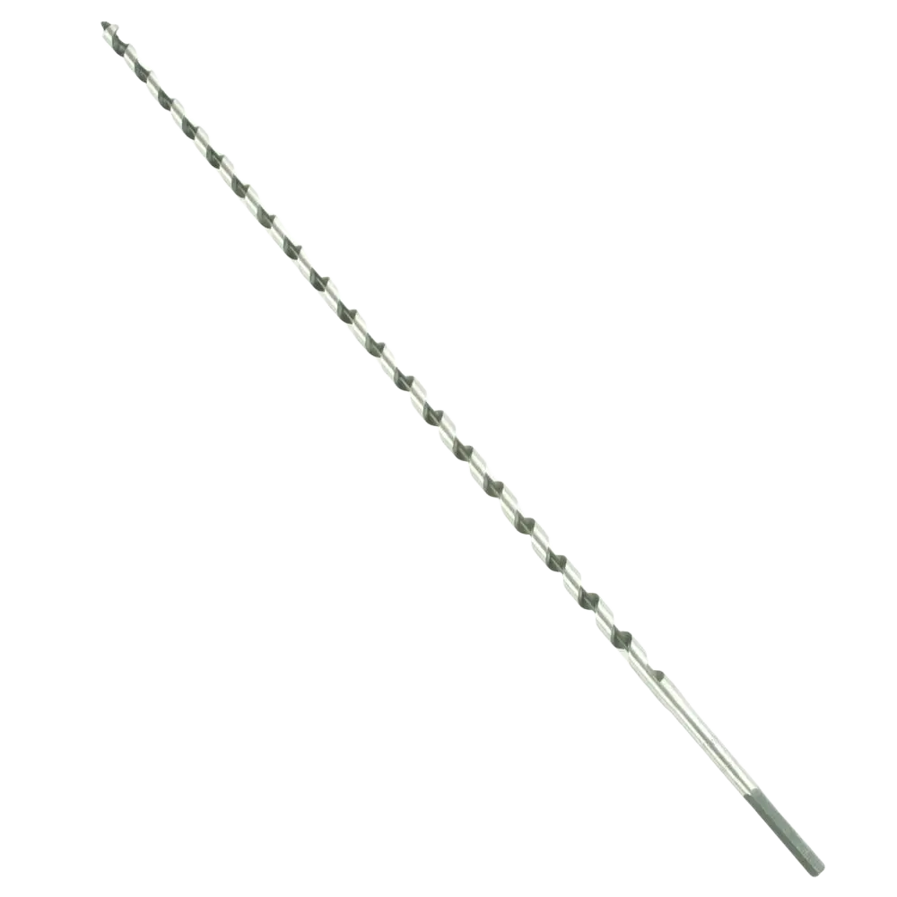 Hopea metallinen irwin auger kierrepuuporanterä 8x400mm kuusikulmainen varsi harmaalla varrella
