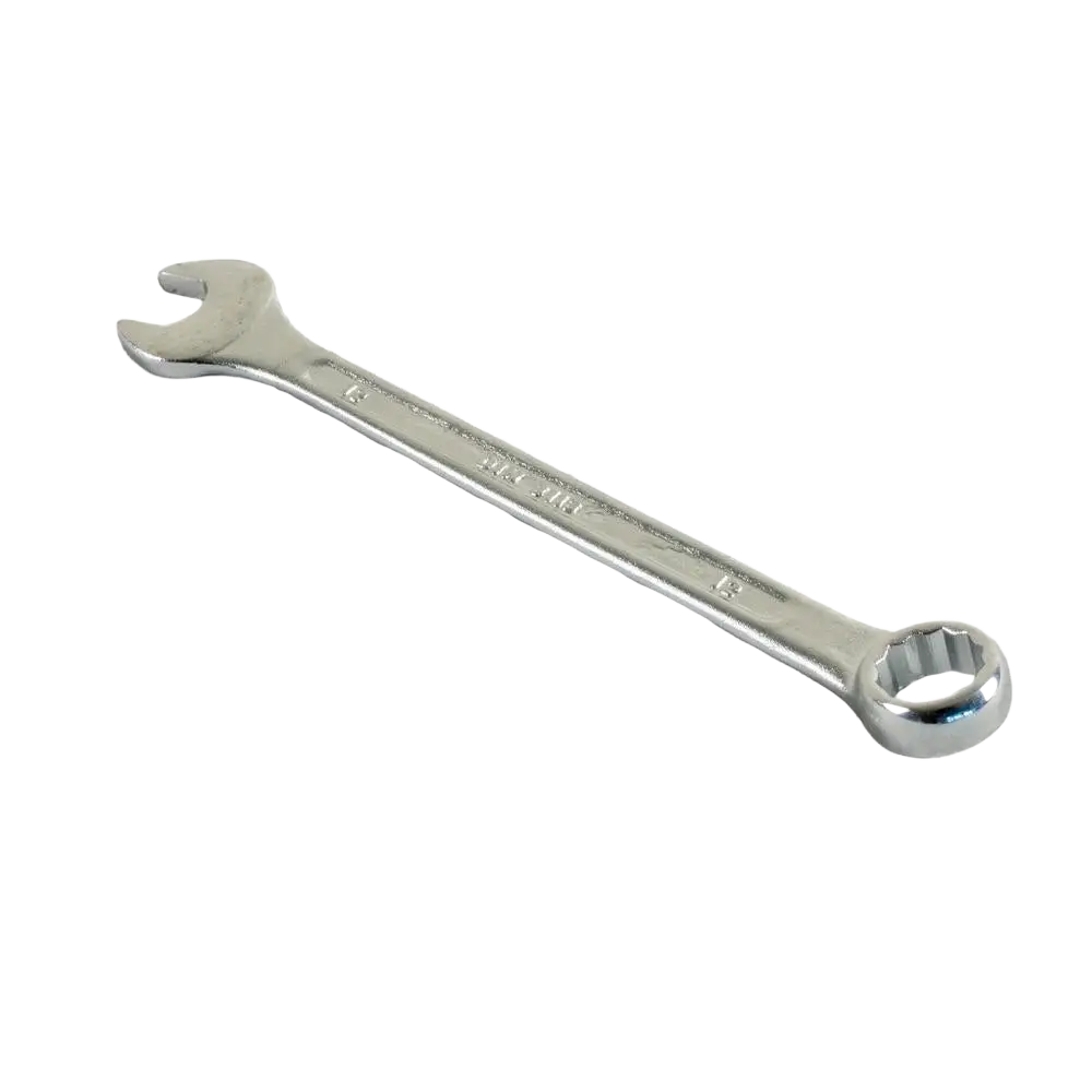 Kiintolenkki 7 mm cv din 3113 standardin mukainen kromattu avain 12 mm kokomerkinnällä kahvassa