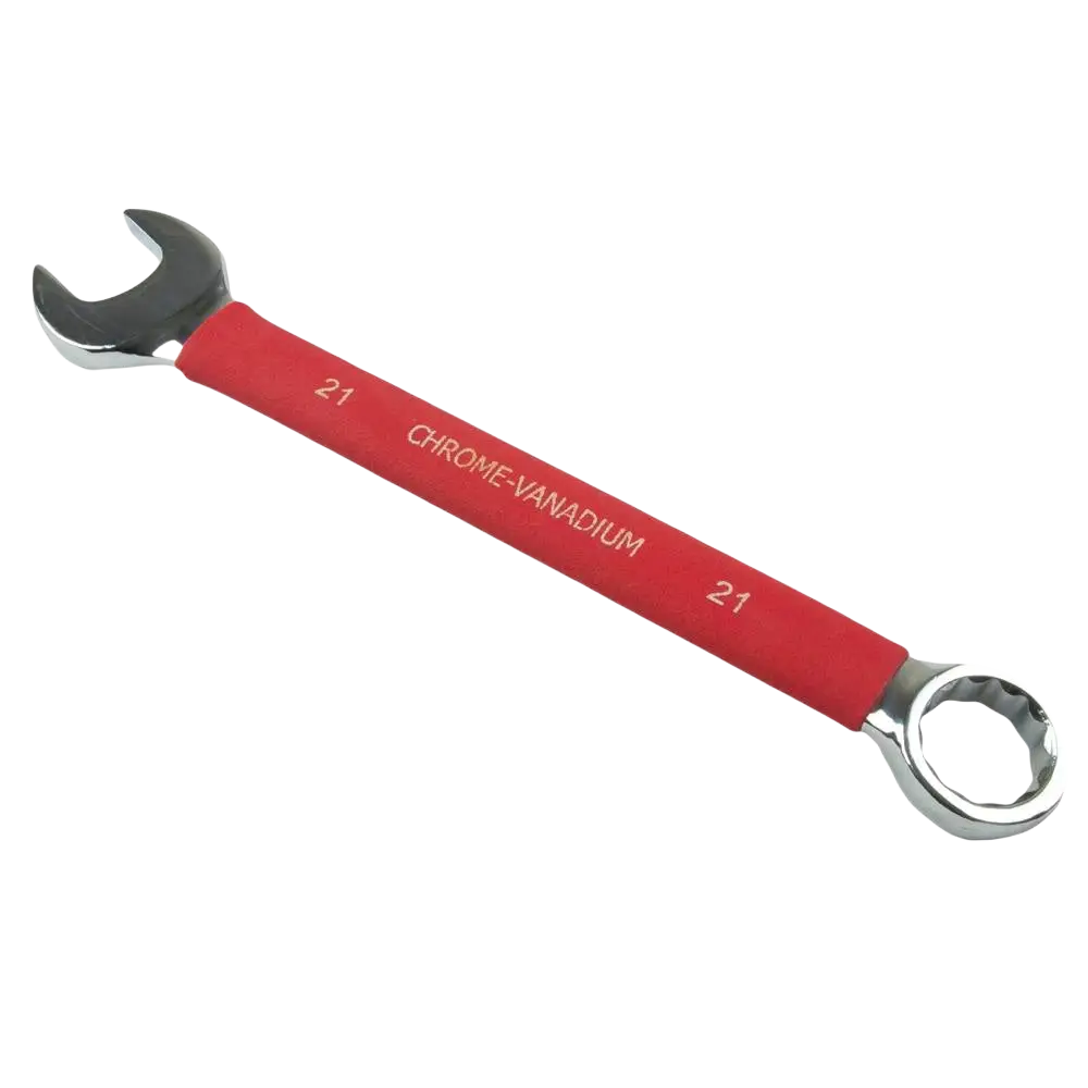 Kiintolenkki procat 21 mm kuminen pinnoite red-handled kromivanadiini kaksipäinen kiintolenkki