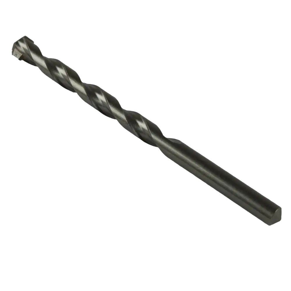 Musta metallinen kiilaurainen irwin masonry kiviseinäpora 8x75mm kovien materiaalien poraukseen