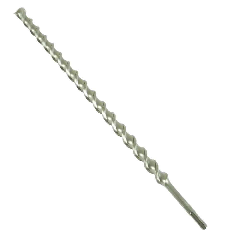 Silver spiral drill bit with threaded design and metallic finish for irwin speedhammer sds+ 15x300mm kiviseinäpora
