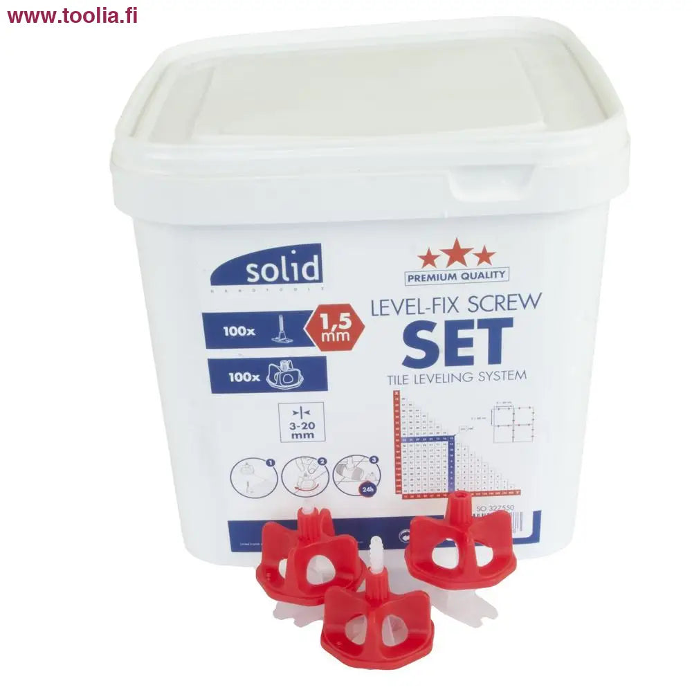 Laattojen tasausjärjestelmä 2.0 mm|pyöritettävä malli|