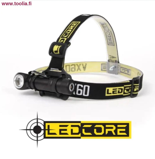 Ledcore VX60 800Lumenin ladattava otsavalo