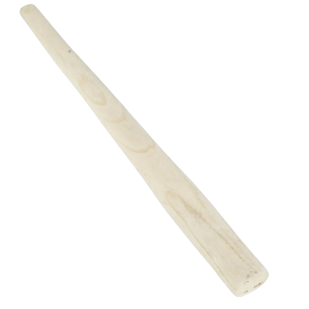 Muotoiltu puinen lekanvarsi schwan 80 cm 5 kg lekalle luonnollisella puukuvioinnilla ja kapealla muotoilulla