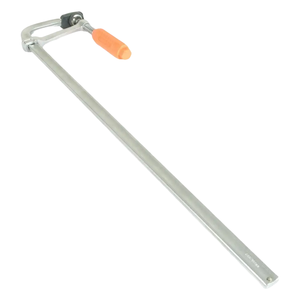 Silver metal liimauspuristin procat pro 100 x 600 mm with ergonomic orange handle made of taotusta teräksestä