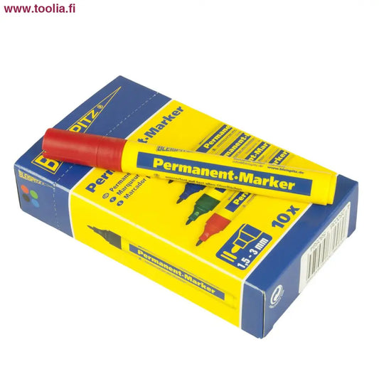 Merkkaustussi Bleispitz punainen