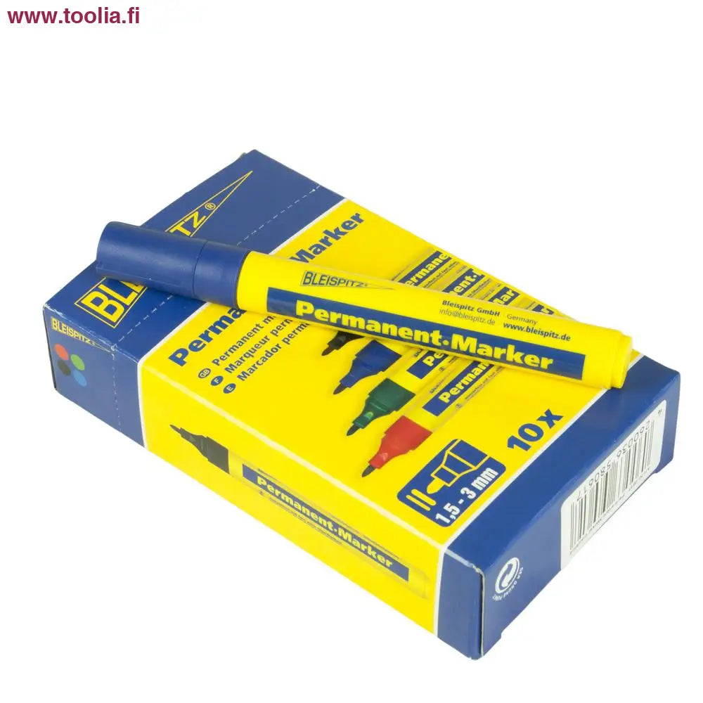 Merkkaustussi Bleispitz sininen