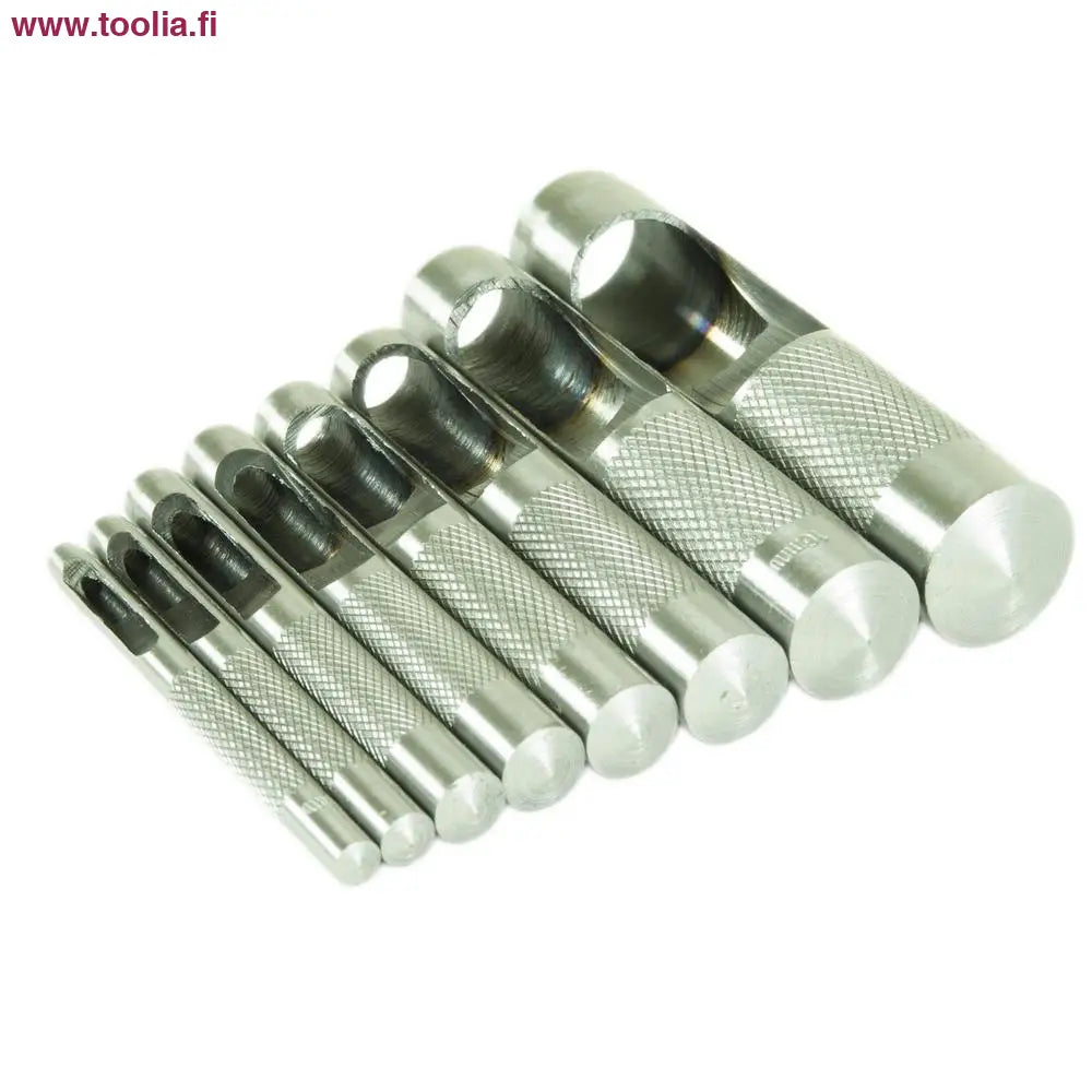Nahkalävistinsarja 8-osaa 3-4-6-8-10-12-16-20 mm|