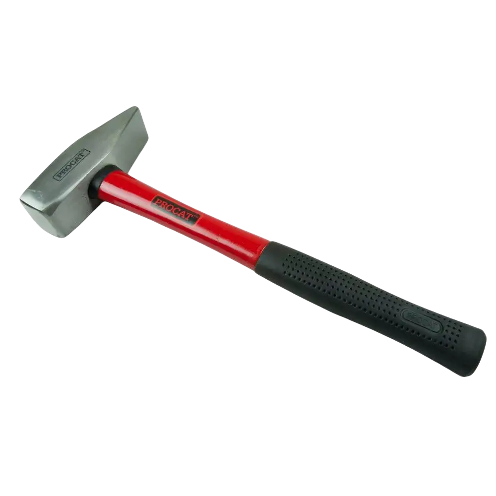 Pajavasara procat 2000 g lasikuituvarrella varustettu punamusta sledgehammer metallipäällä