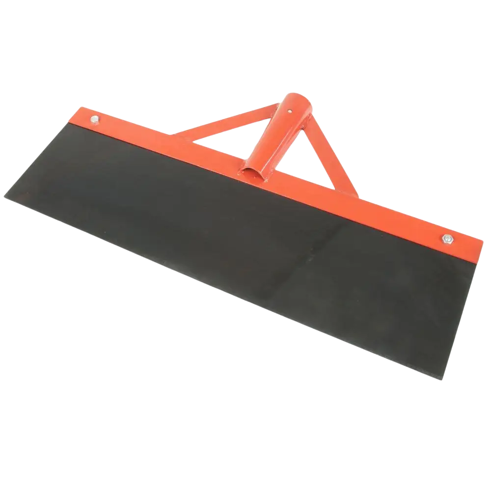 Oranssi metallikehys ja musta kumilasta petkele schwan 150x500mm pinnan tasoitukseen vahvistettu