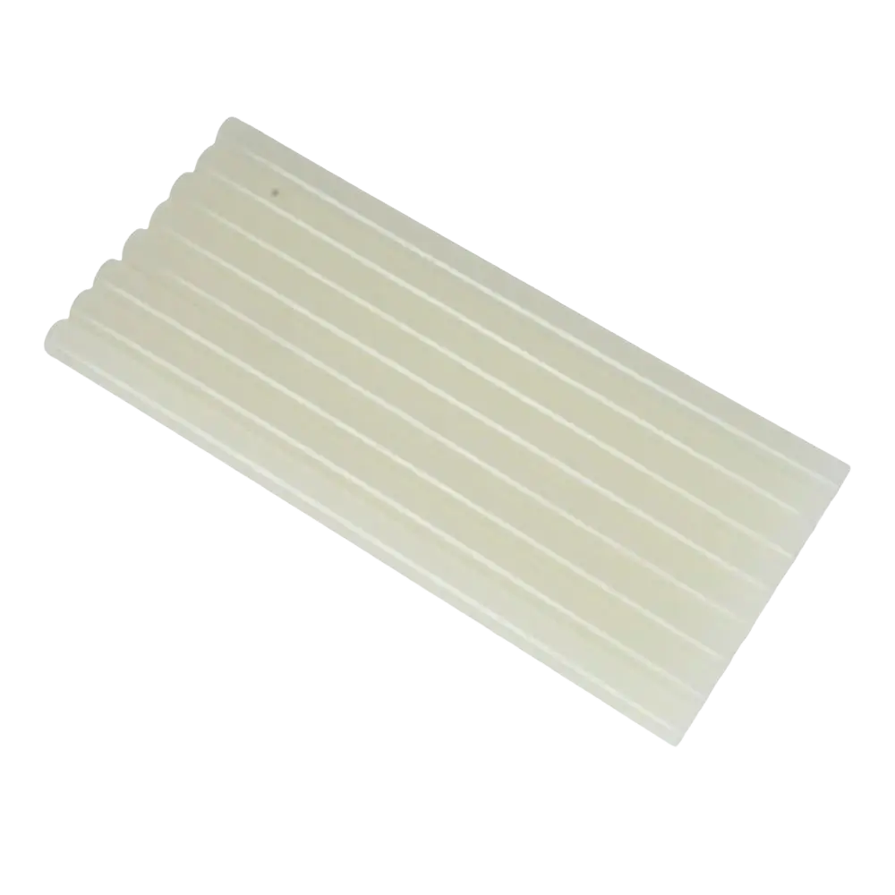 Set of ten translucent white procat kuumaliimapuikko glue sticks 11 x 200 mm tarttuu moniin materiaaleihin
