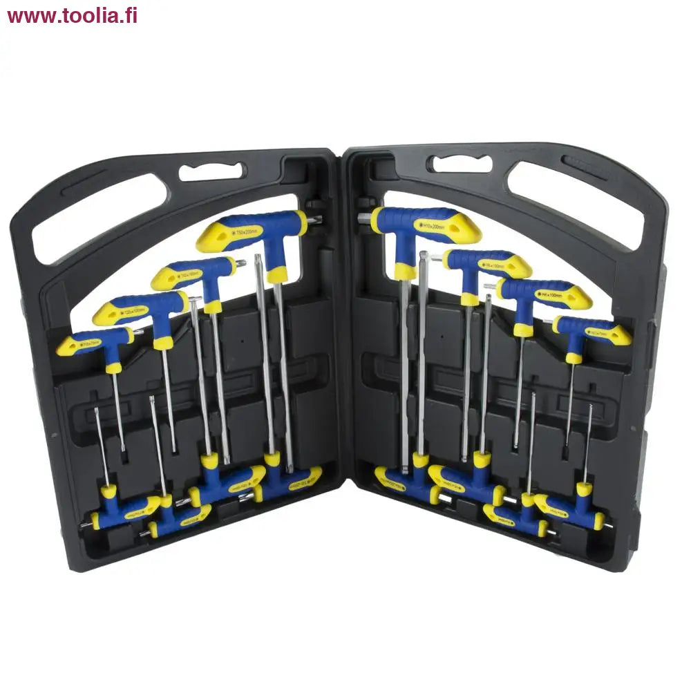 Procat Kuusio- ja torxavainsarja 16 osaa 2-10 mm T10-T50