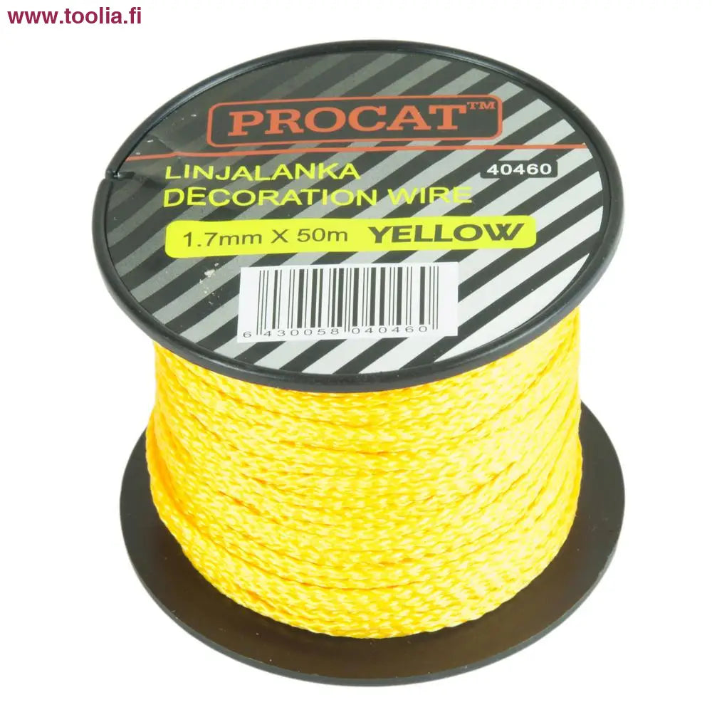 Procat Linjalanka keltainen 1.7 mm x 50 m