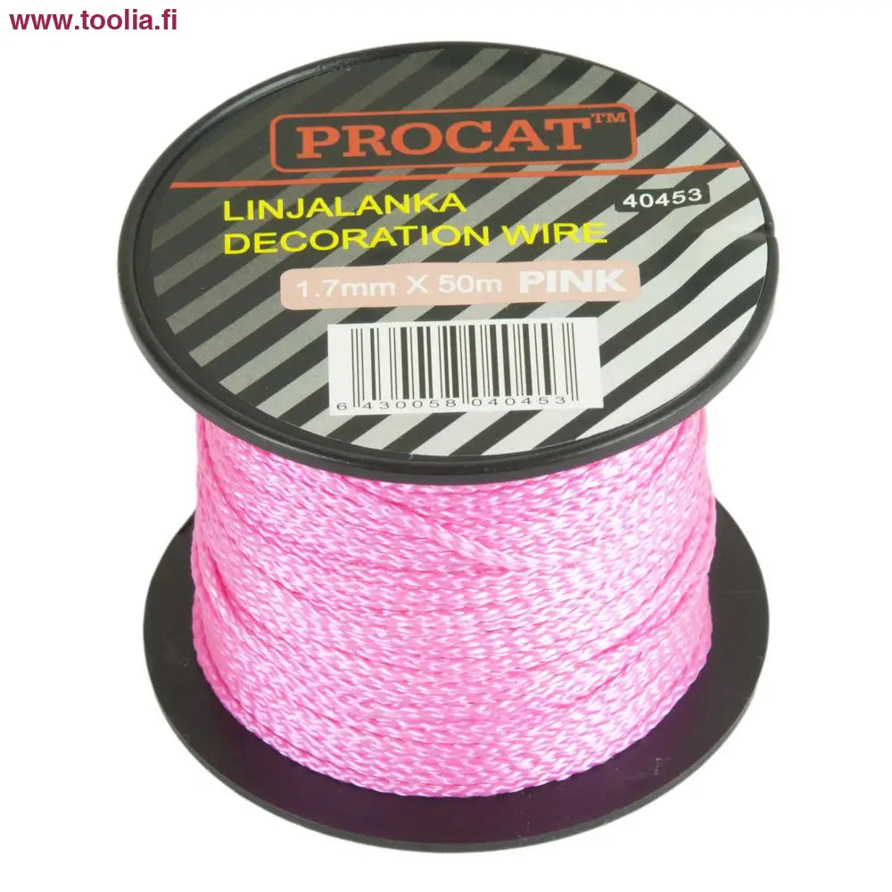 Procat Linjalanka pinkki 1.7 mm x 50 m