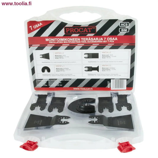 Procat Monitoimikoneen teräsarja 7-os