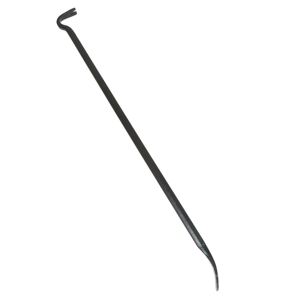 Procat sorkkarauta gorilla 120 cm musta metallinen sorkkarauta kaarevalla koukkuisella päällä vaativiin purkutöihin