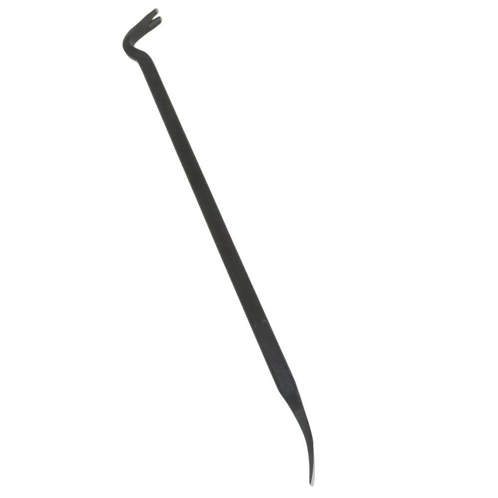 Black metal procat sorkkarauta gorilla 90 cm with curved handle and pointed tip for vaativiin purkutöihin