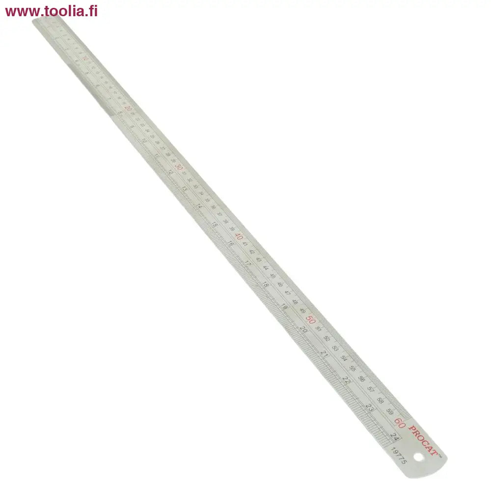 Procat Teräsviivain 60cm x 0.9mm|||