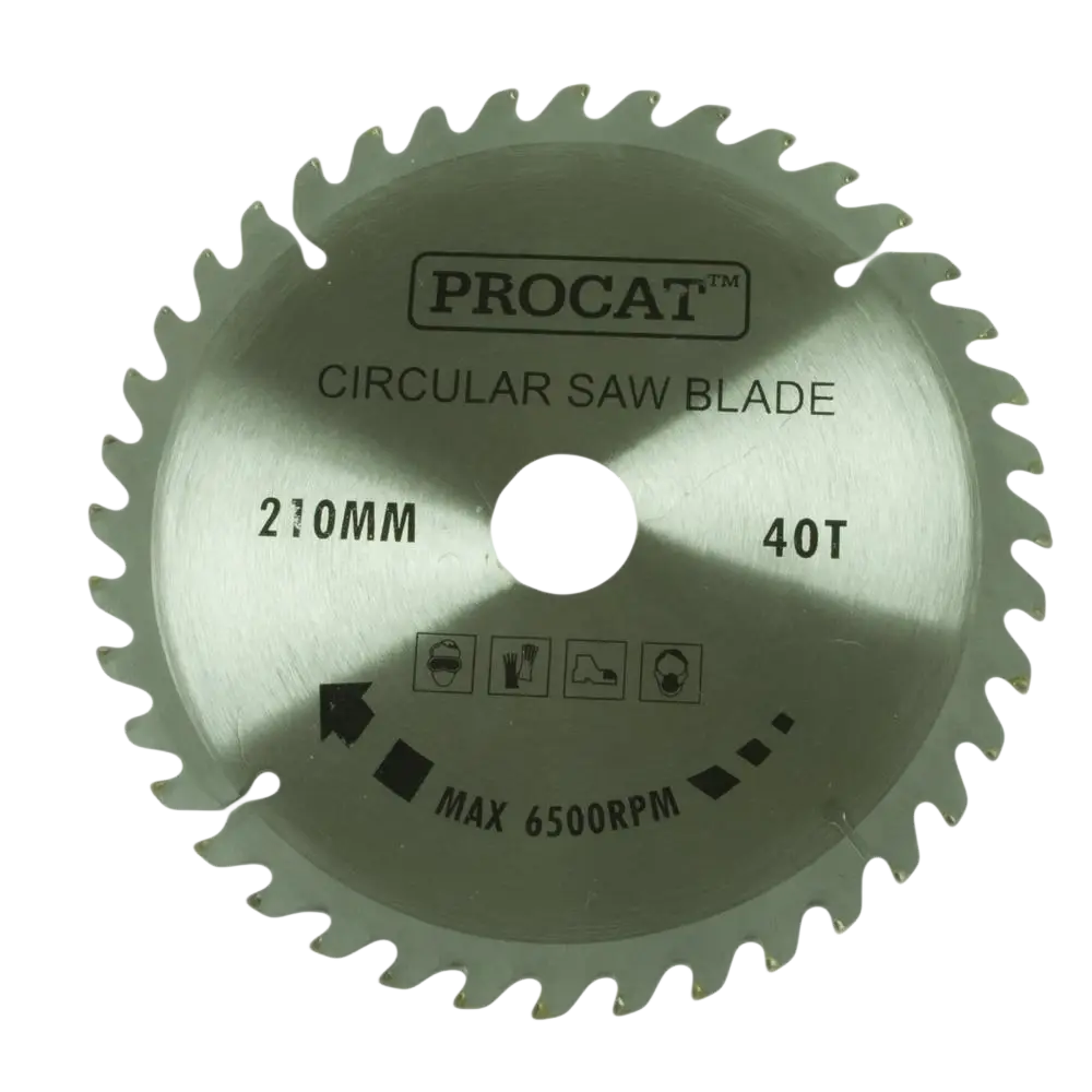 Hopea procat pyörösahanterä 210 mm halkaisijalla ja 40 hammalla prikka 16 mm keskiöllä