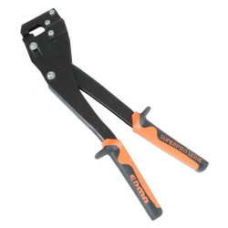 Black and orange emma superpro serie rankapihti edma pipe cutter with ergonomic grips for kiskojen yhdistämiseen