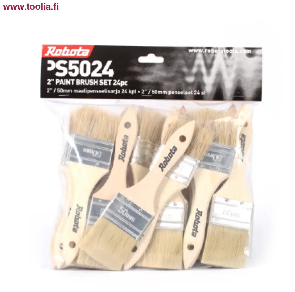 Robota 50mm pensselisarja 24kpl