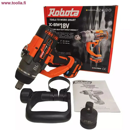 Robota Akkumutterinväännin 1’’ 3000Nm DC-BIW18V runko